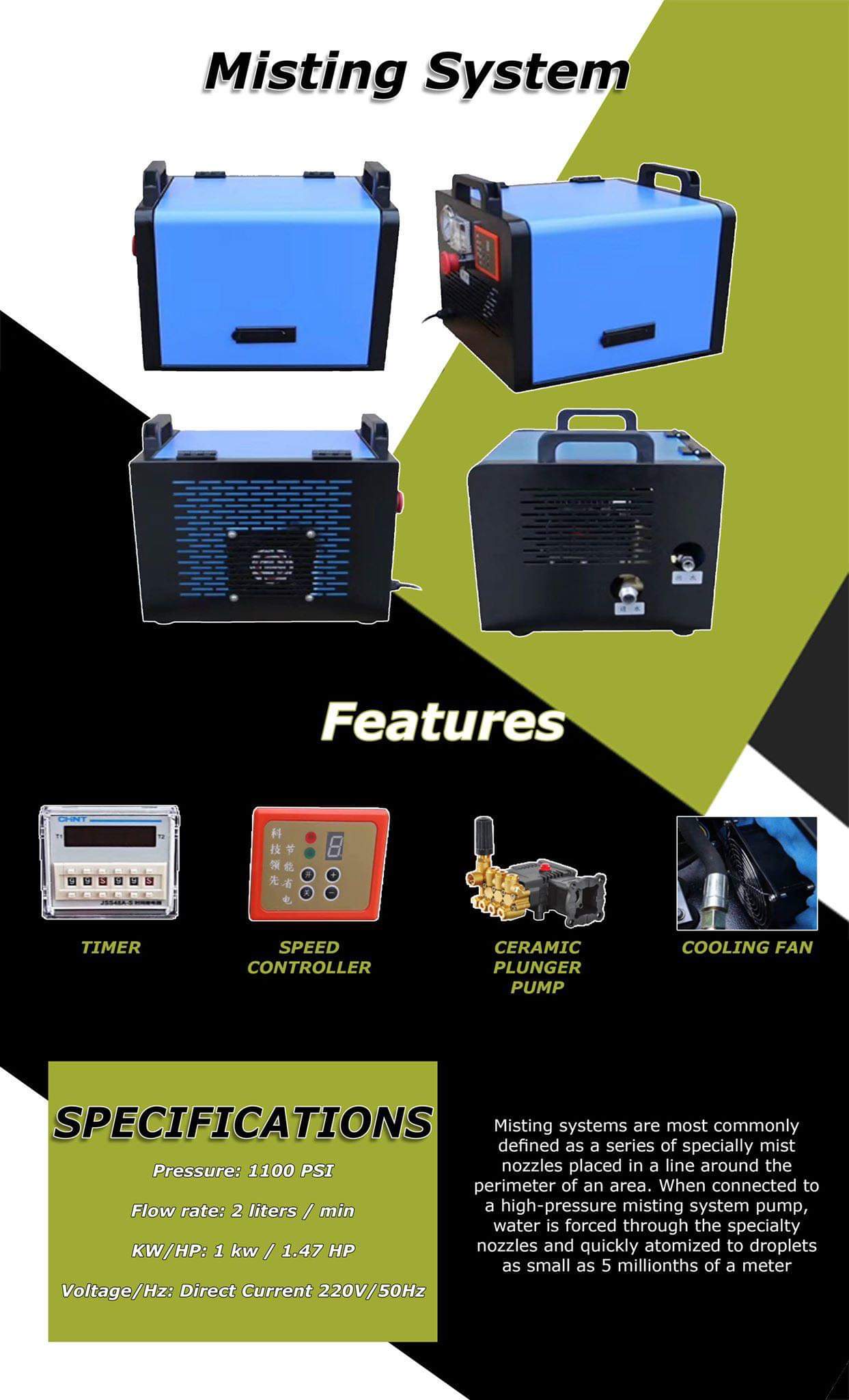 Misting System Mist Blower Philippines